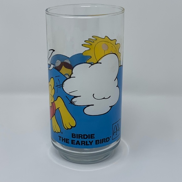 SOLDVintage McDonald's Coca-Cola Coke Glass Birdie - Picture 2 of 6